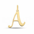Anhänger Buchstaben in 18 Karat Gelbgold