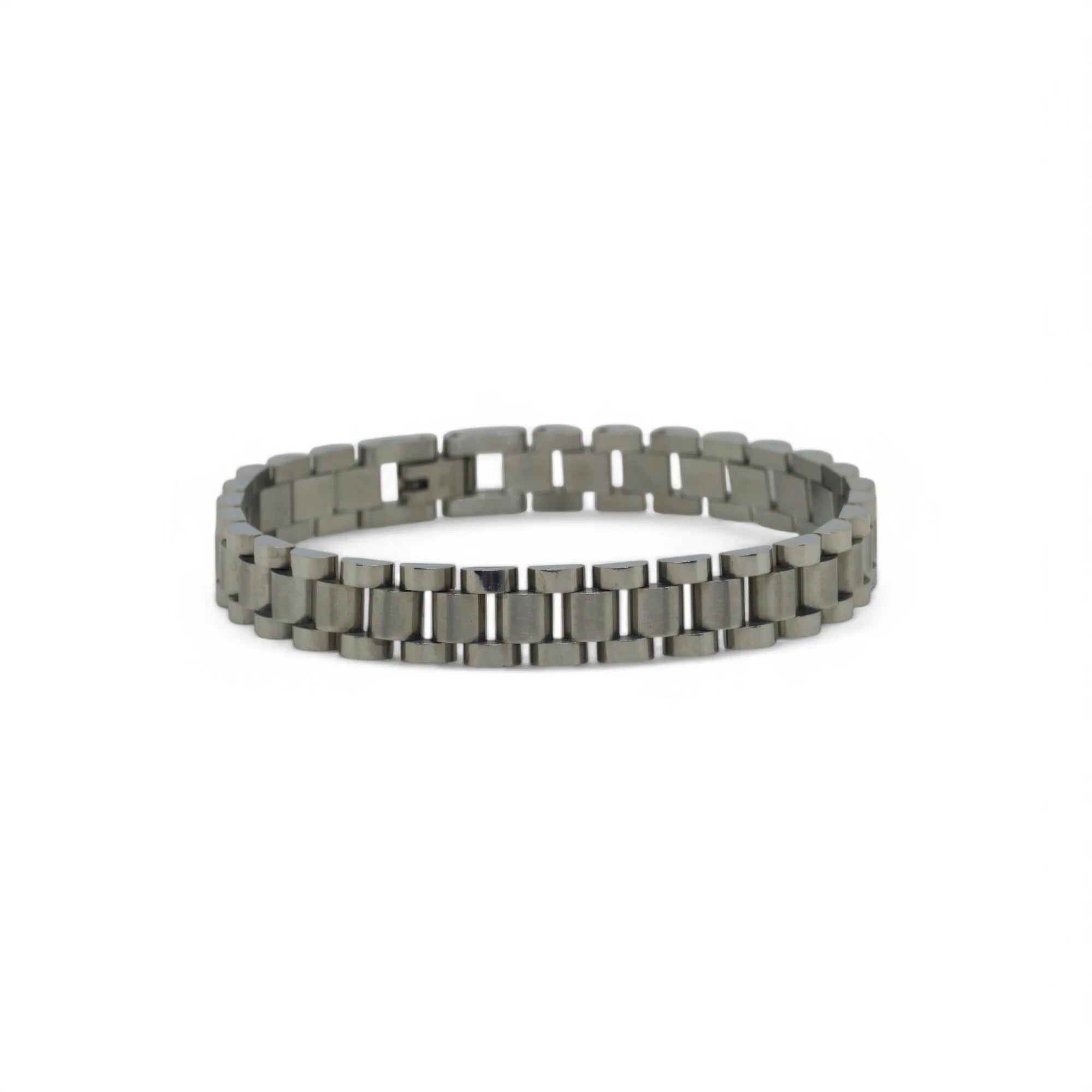 Bracciale uomo maglia in acciaio cinturino President e Jubilee