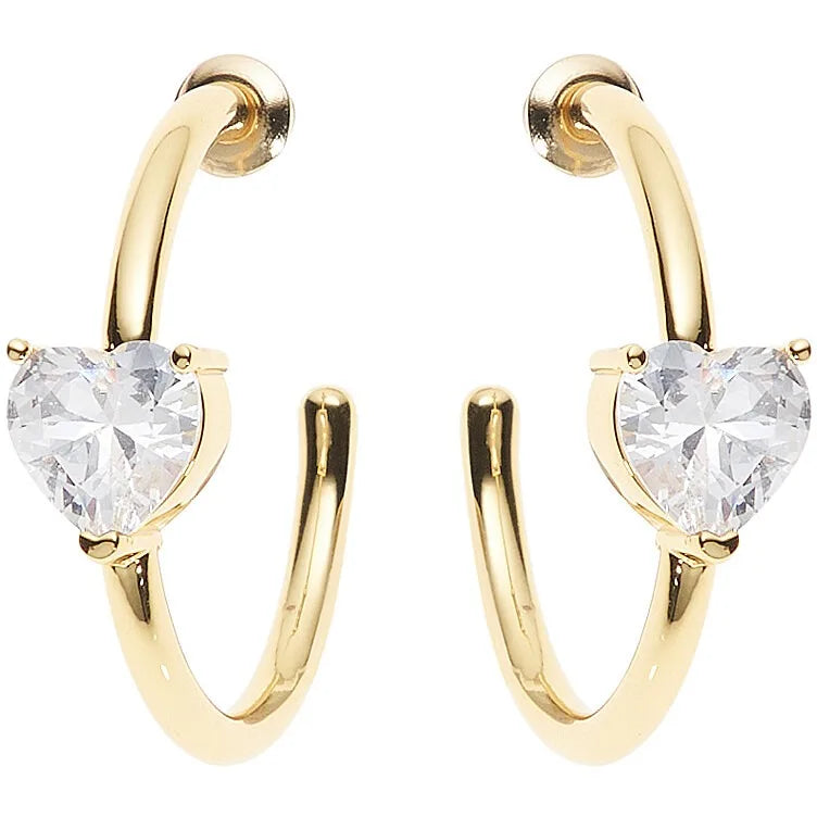 Orecchini a cerchio donna gioielli Ottaviani Elegance 501133O-2