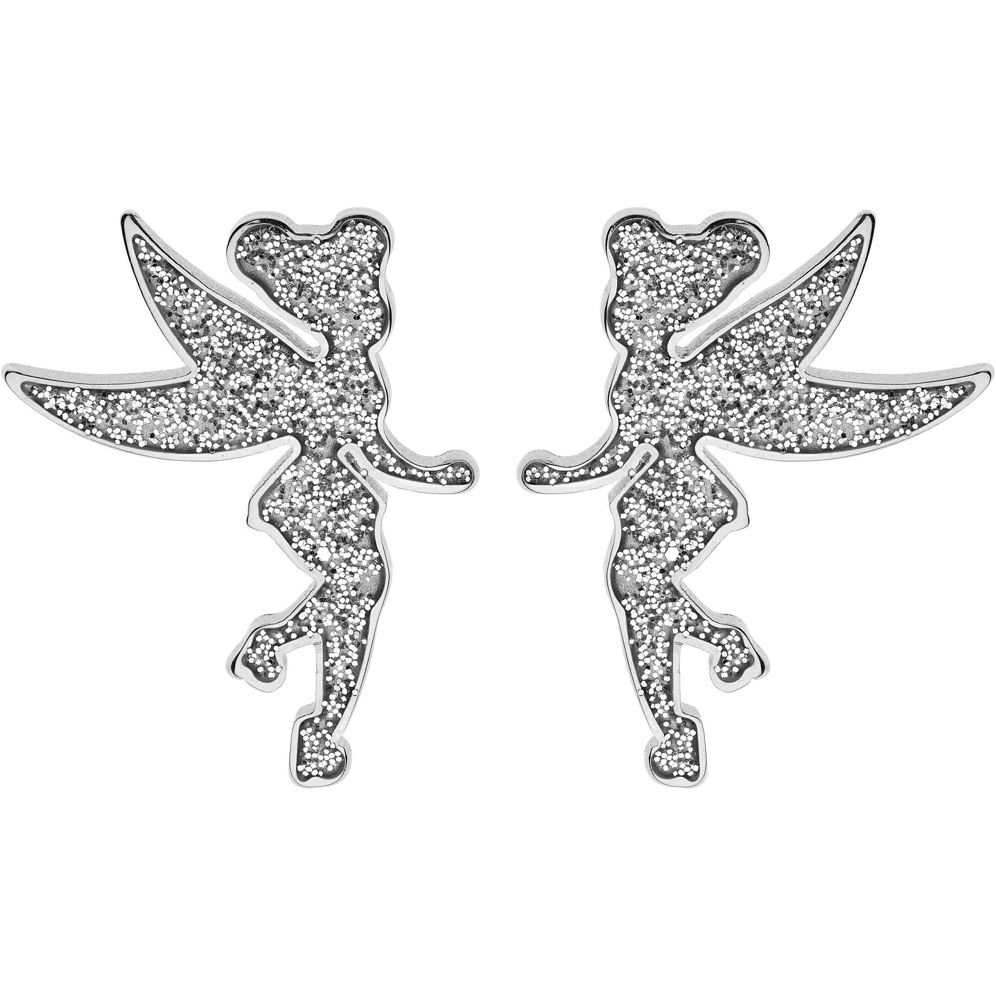 Disney Glitter Tinkerbell Ohrringe für Mädchen, Schmuck e600192nsl.cj