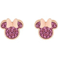 Orecchini bambina gioielli Disney Mickey and Minnie e600177prpl-b.cj colore rosato