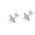 Orecchini donna in argento fiocco di neve gioielli 4US Cesare Paciotti 4uor5437w