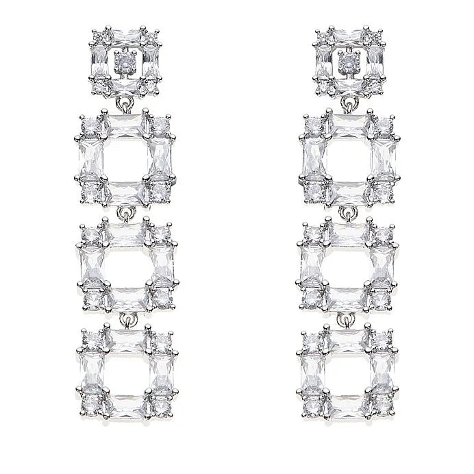 Orecchini pendenti donna gioielli Ottaviani Elegance 501135O
