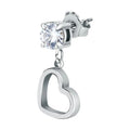 Damen-Einzeltohrring La petite story Herzanhänger lps02aqm58