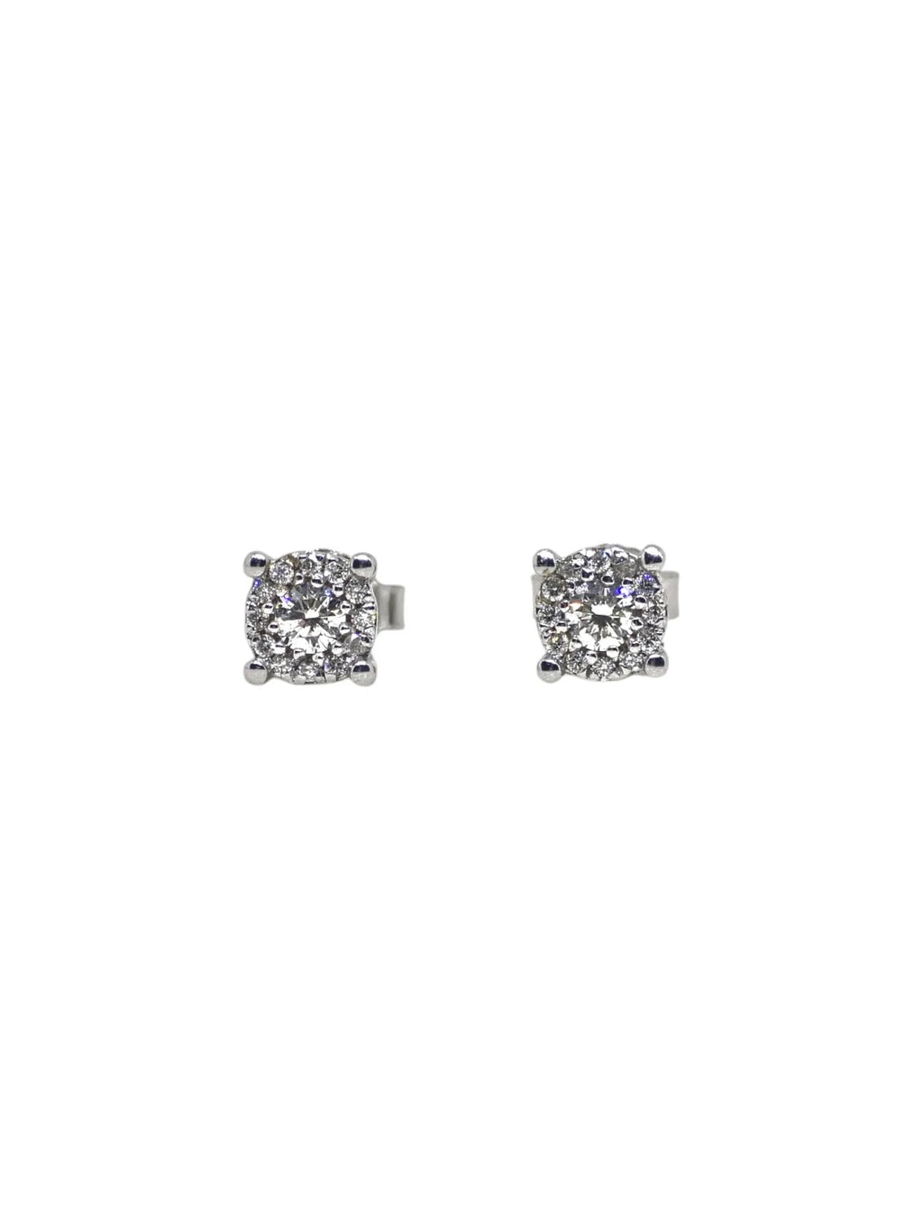 Damenohrringe Pg Schmuck Gold und Diamanten orchic/2
