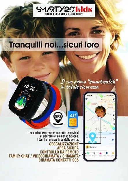 Orologio Smartwatch bambino smarty 2.0 SW100A