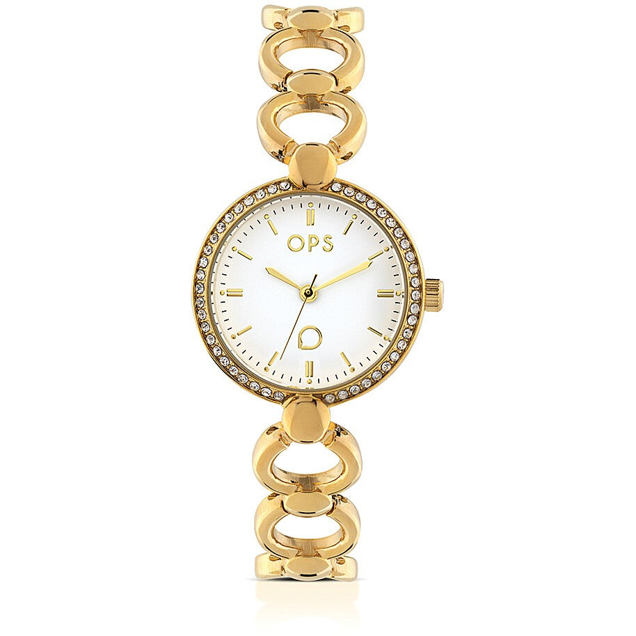 Orologio accessorio donna in acciaio dorato  Ops Objects Classic Chain OPSPW-967