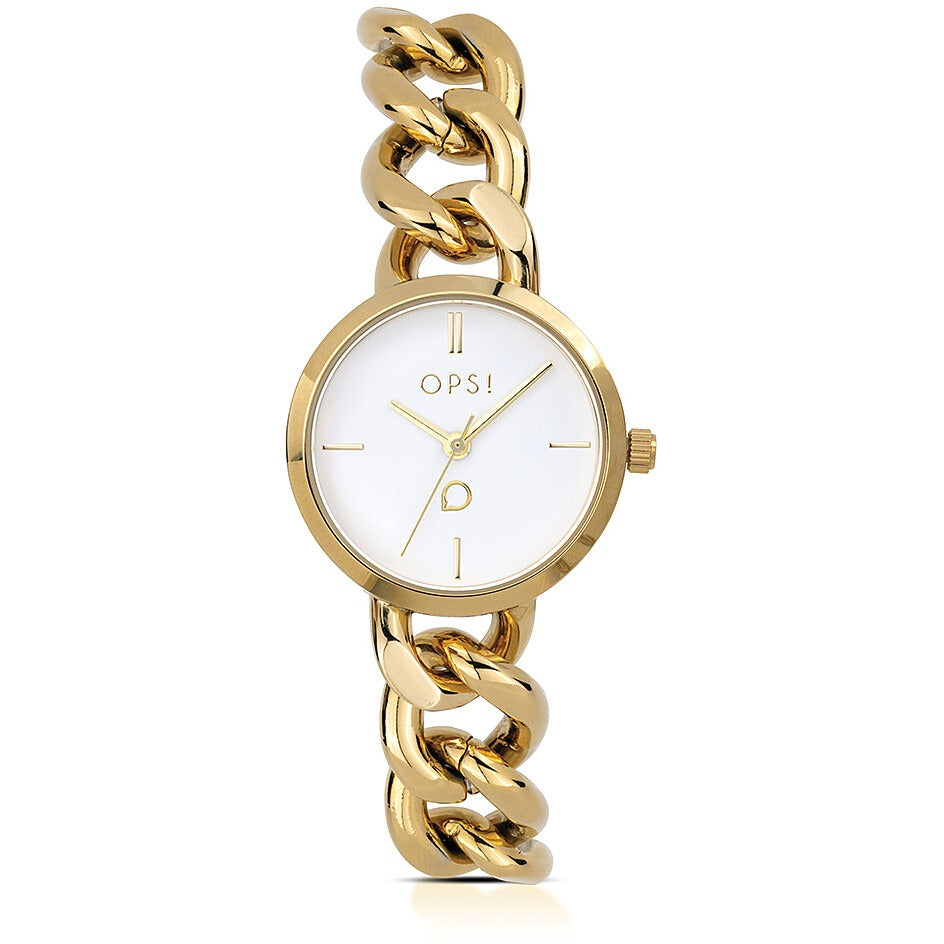 Orologio accessorio donna in acciaio dorato Ops Objects Groumette opspw-977