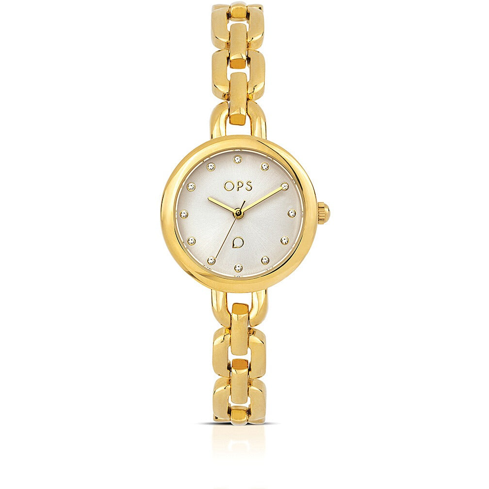 Orologio accessorio donna in acciaio dorato Ops Objects Vogue Chain OPSPW-964