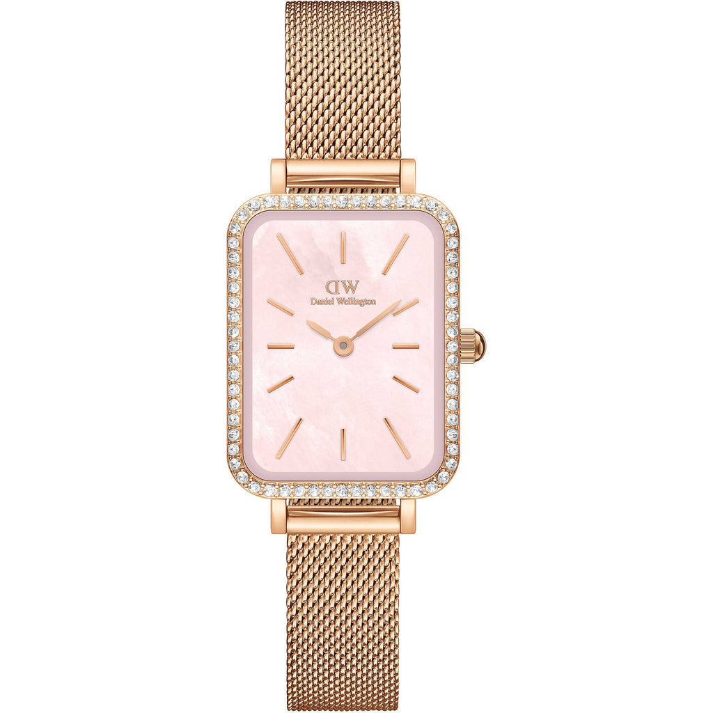 Orologio cronografo donna Daniel Wellington Quadro DW00100669 colore rosato