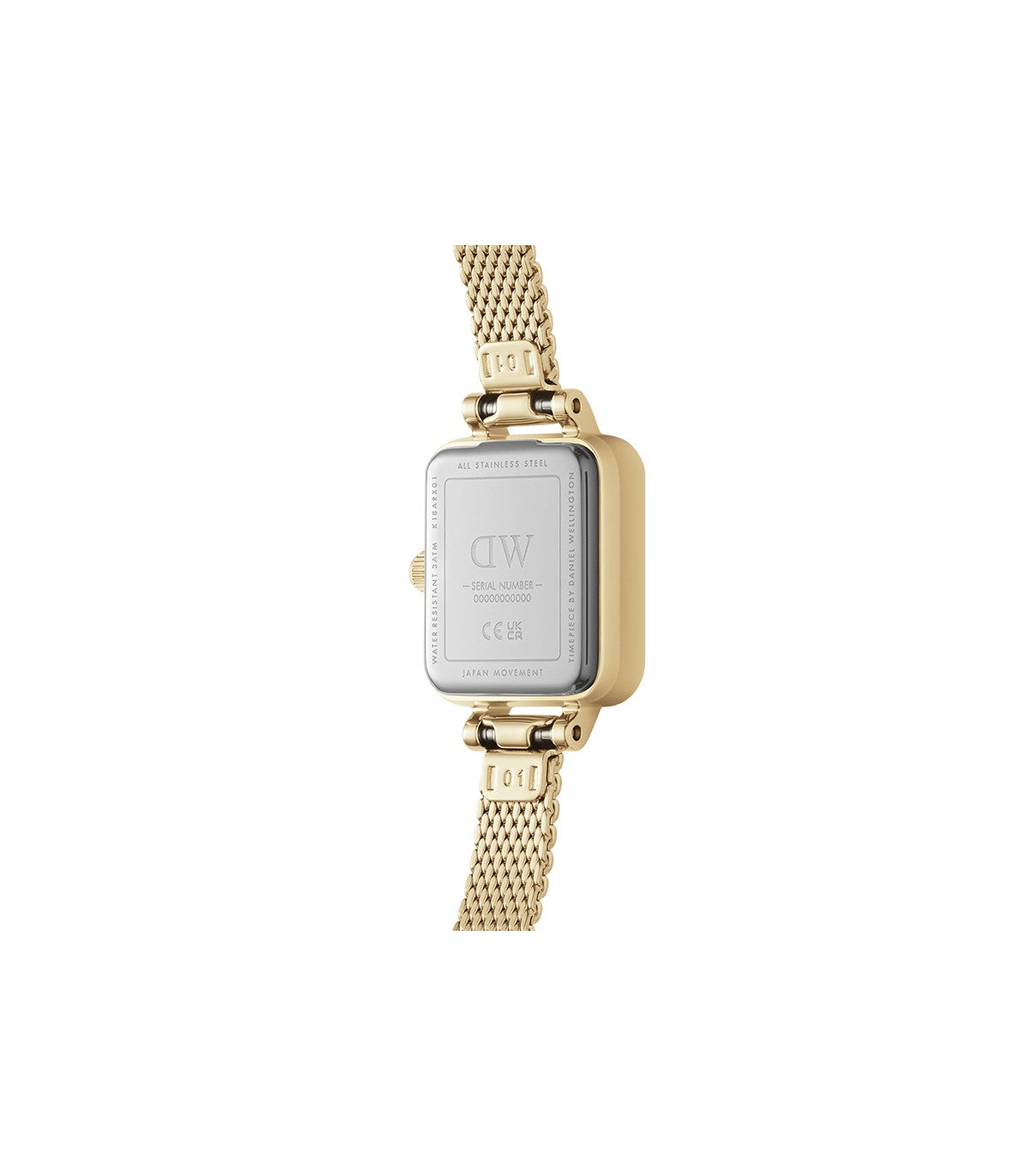 Orologio Daniel Wellington da Donna Quadro Mini Gold DW00100656