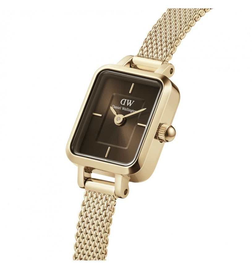 Orologio Daniel Wellington Quadro mini DW00100654 quadrante rettangolare