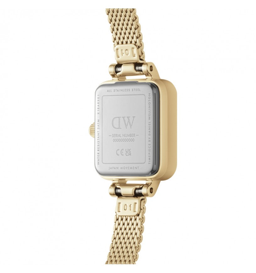 Orologio Daniel Wellington Quadro mini DW00100654 quadrante rettangolare
