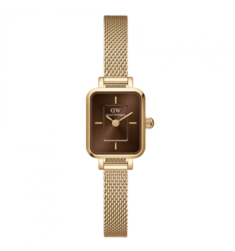 Orologio Daniel Wellington Quadro mini DW00100654 quadrante rettangolare