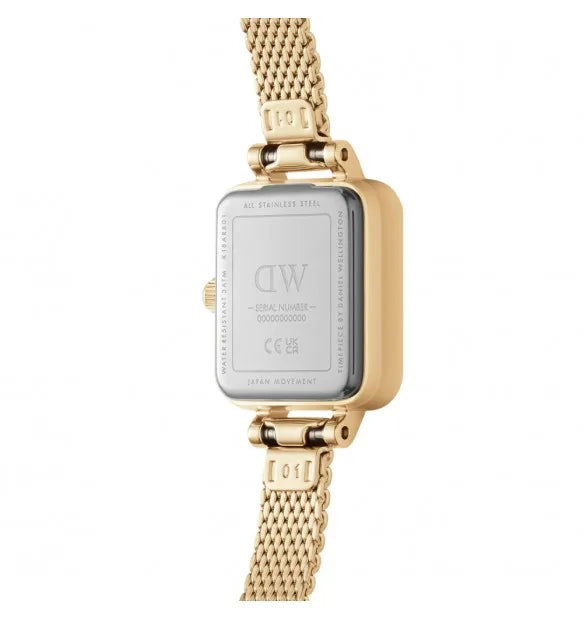 Orologio Daniel Wellington da Donna Quadro Mini Gold DW00100730