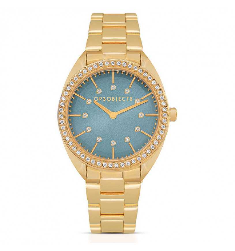 Orologio donna Ops Daydream OPSPW-813 in acciaio dorato e zirconi