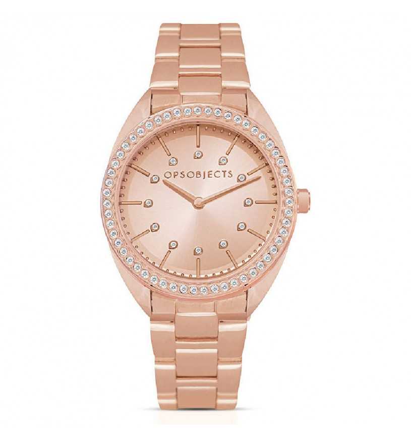 Orologio donna Ops Daydream OPSPW-814 in acciaio rosa e zirconi