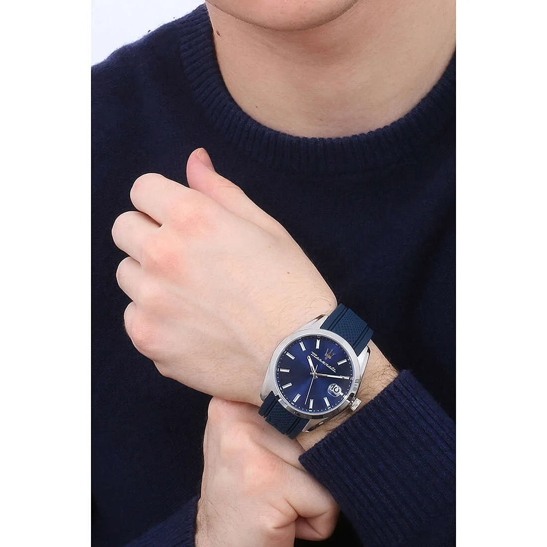 Orologio dual time uomo Maserati Attrazione R8851151005