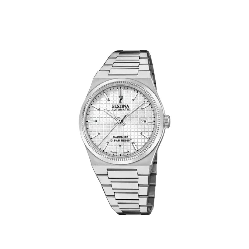Festina Herrenuhr klassisch Edelstahl F20028/1