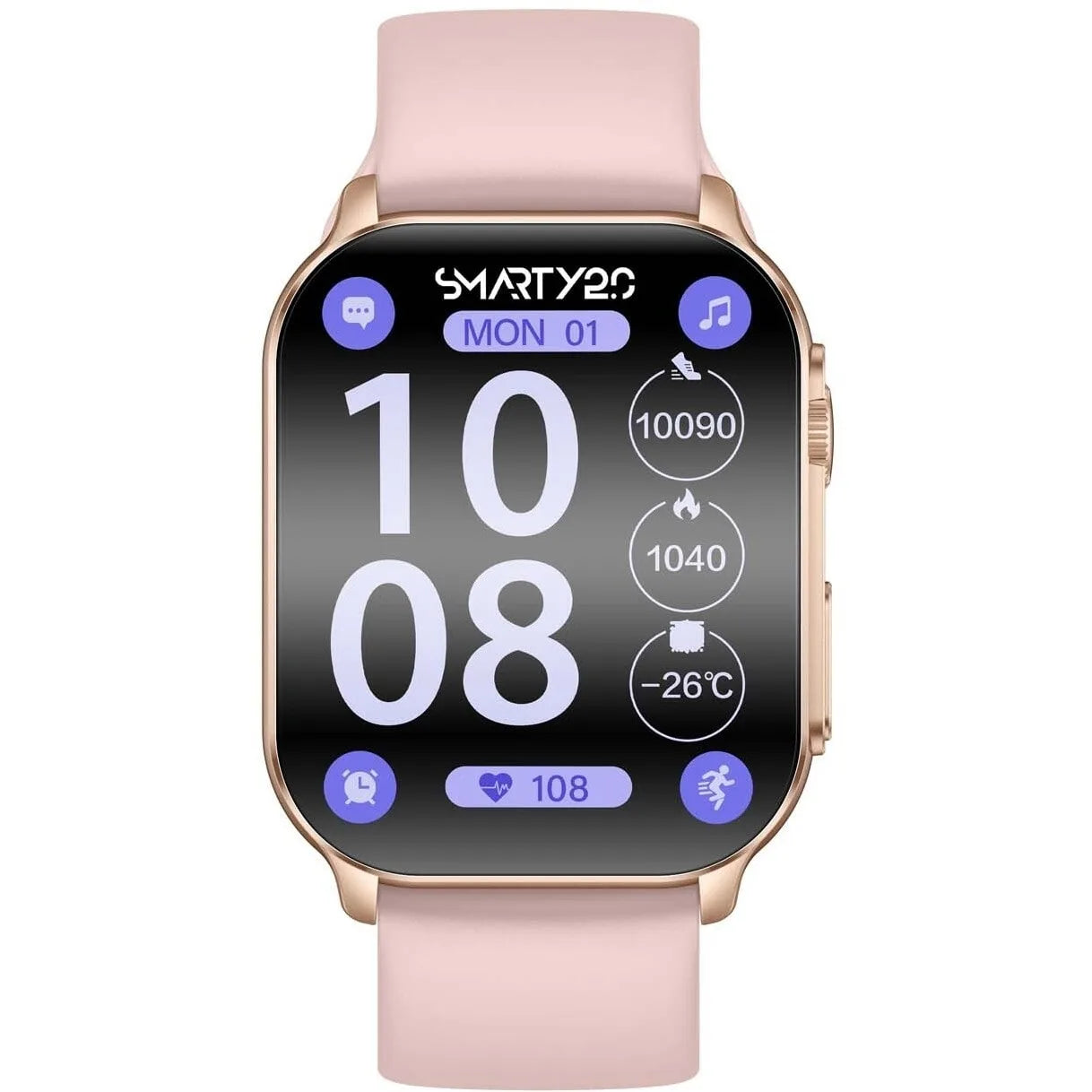 Orologio Smartwatch Smarty 2.0 donna colore rosa SW080B