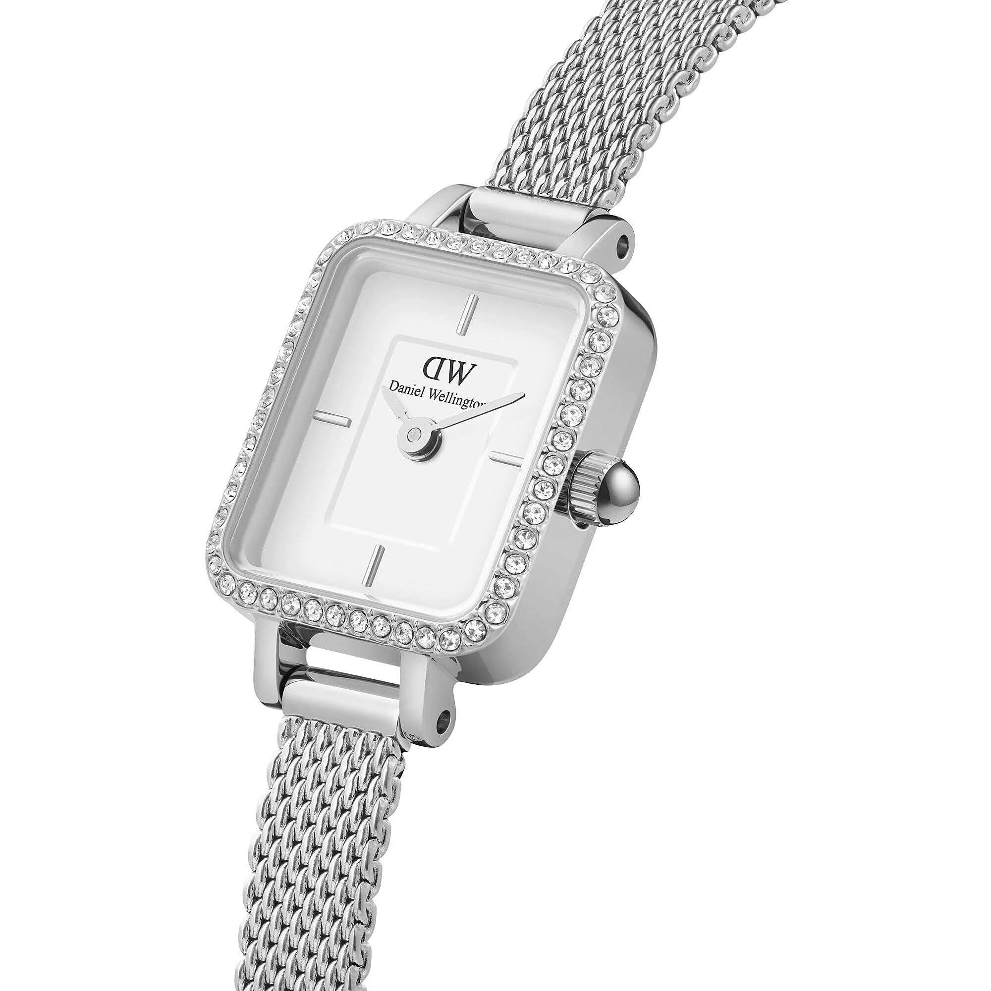 Orologio Daniel Wellington da Donna Quadro Mini Silver DW00100732
