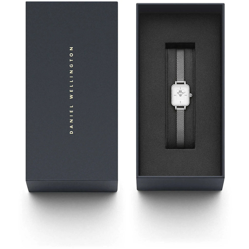 Orologio Daniel Wellington da Donna Quadro Mini Silver DW00100732