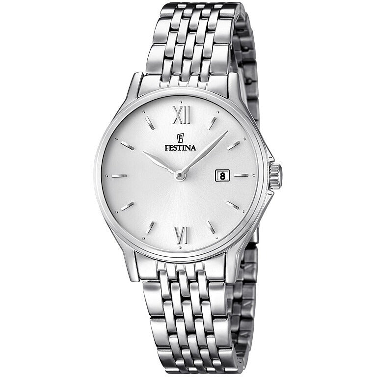 Festina Damenuhr Klassik Edelstahl F16748/2