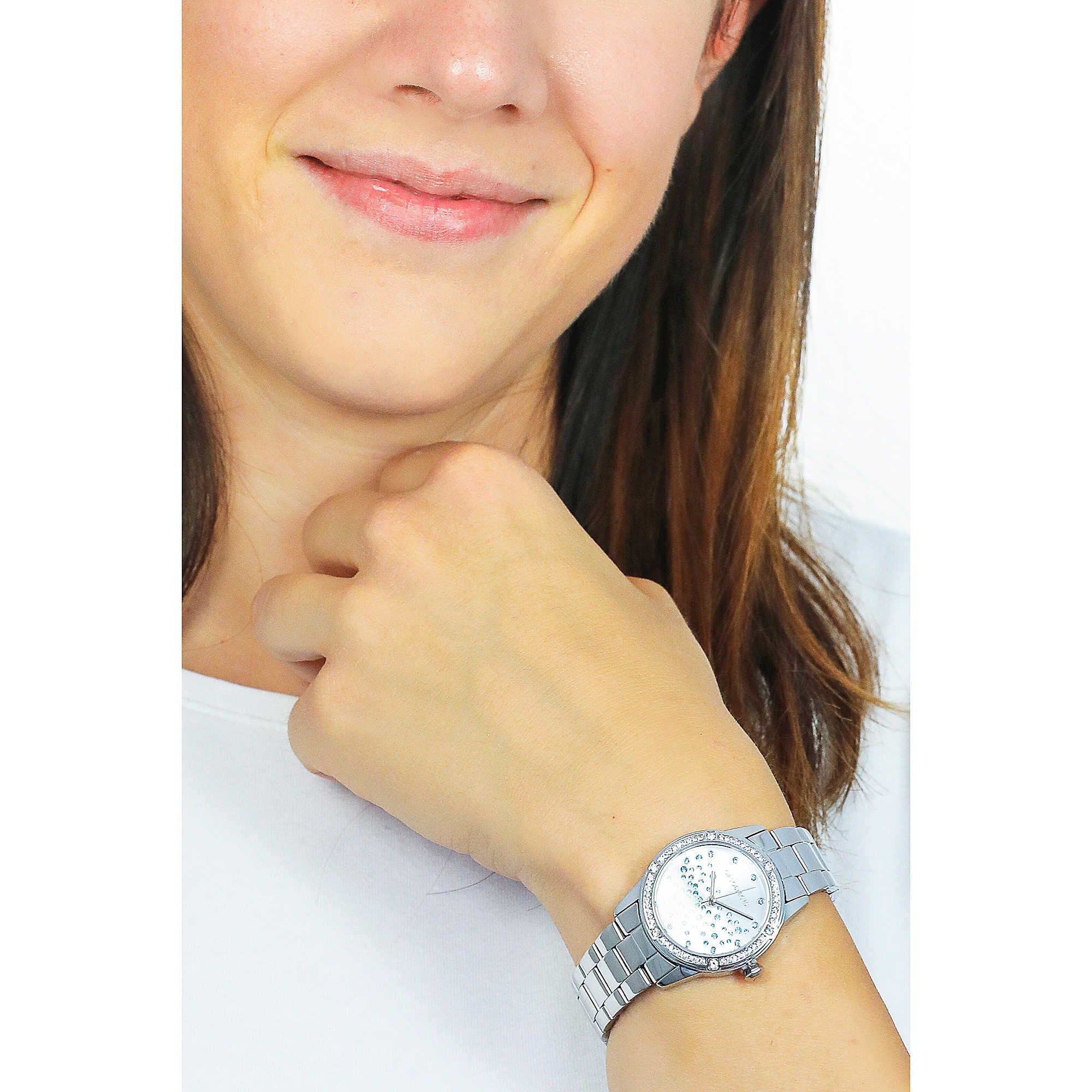 Orologio solo tempo donna con Swarorvski Ops Objects Vanish Bright OPSPW-845