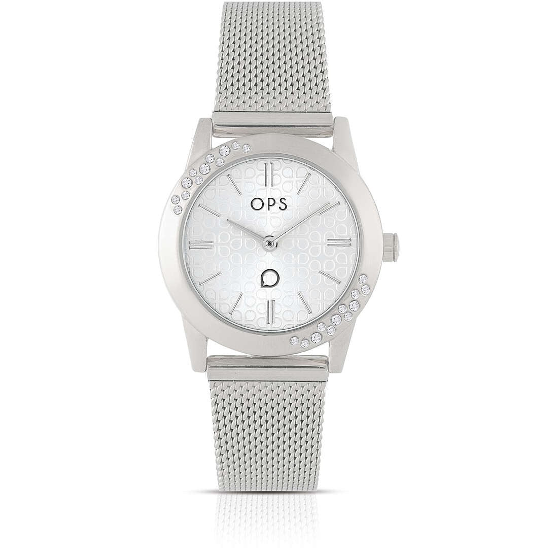 Ops Objects Opspw-851 Damenuhr Milanese-Armband Edelstahl