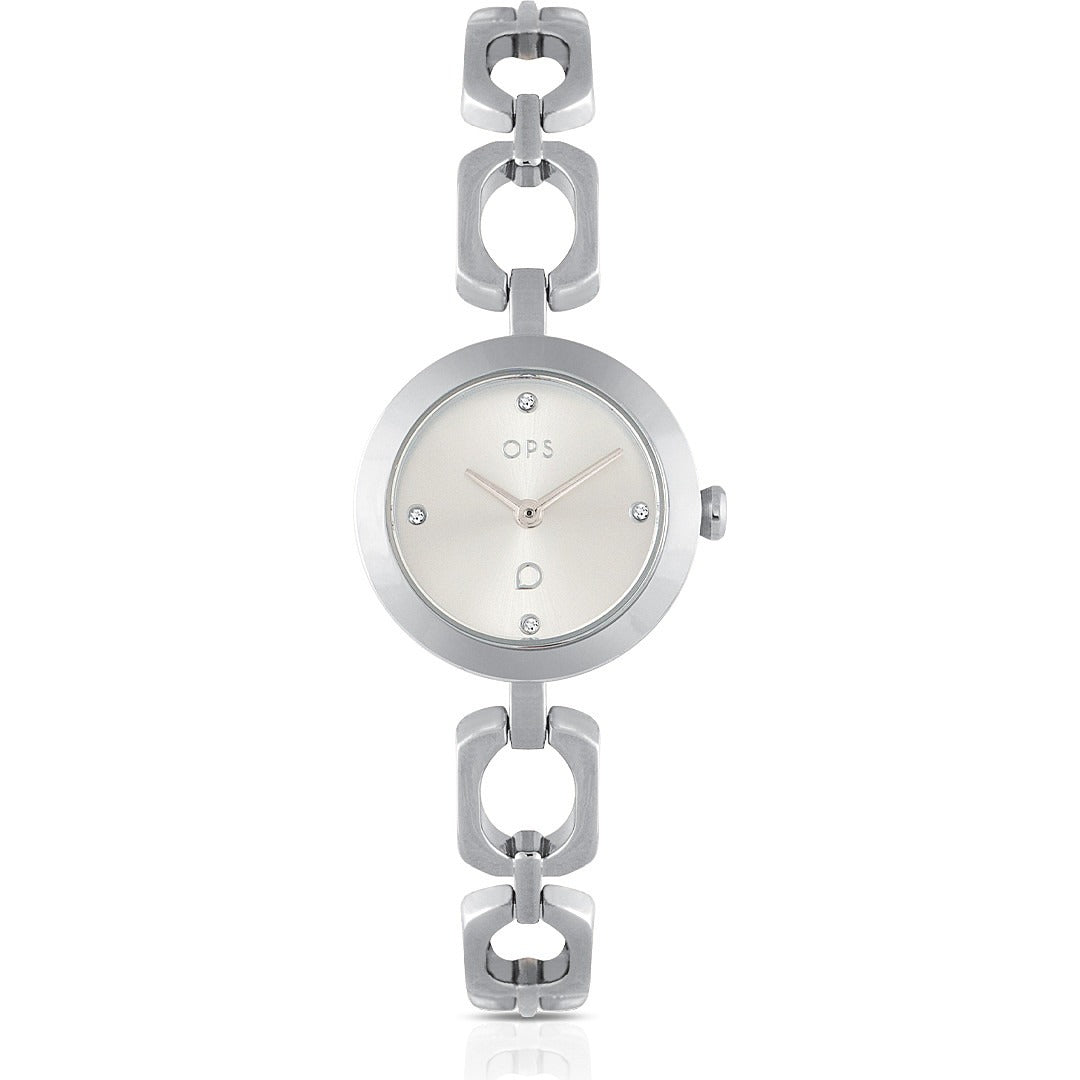 Orologio solo tempo donna in acciaio Ops Objects Love Chain opspw-883