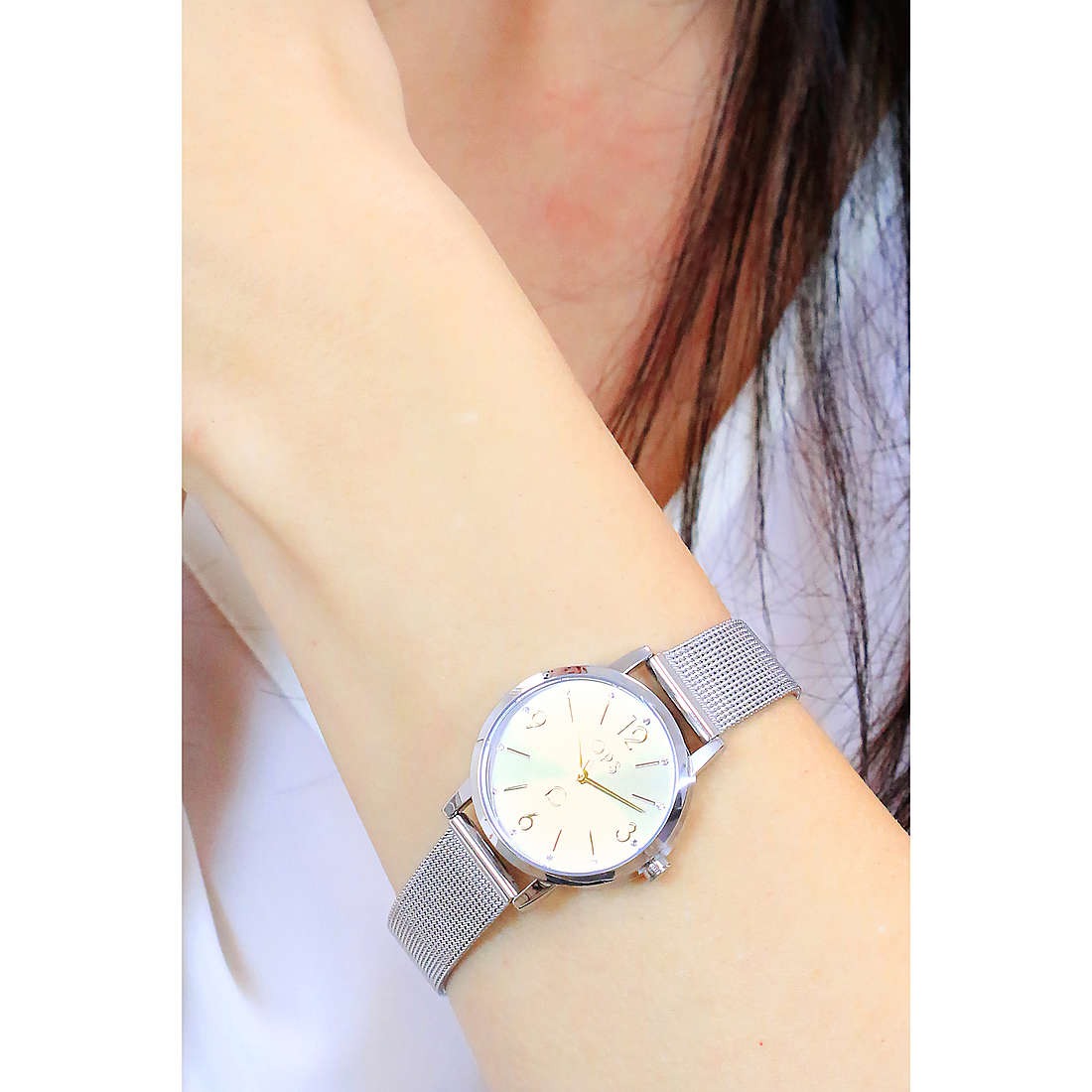Orologio solo tempo donna in acciaio Ops Objects Unconventional Love opspw-900