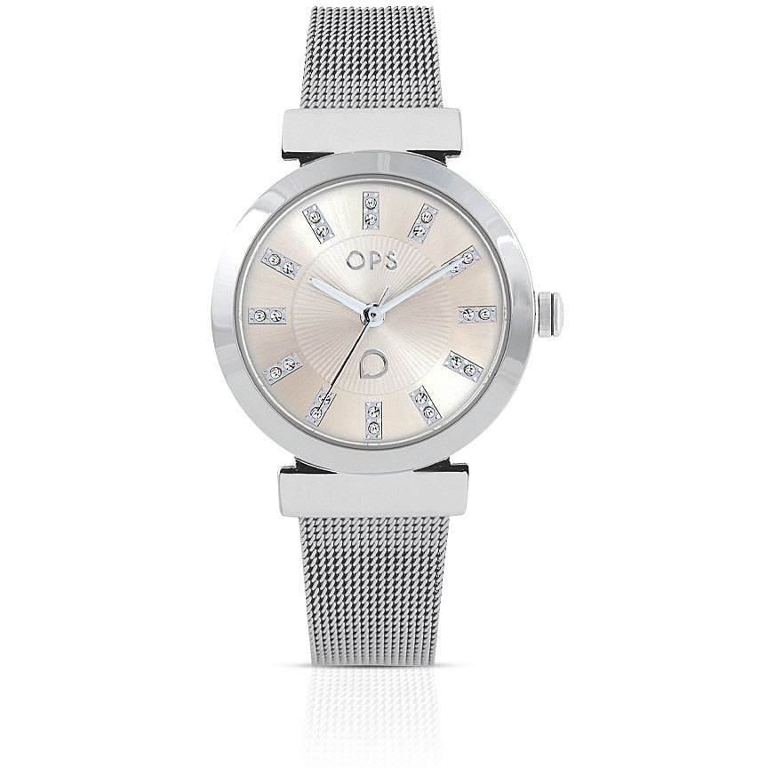 Orologio solo tempo donna in acciaio Ops Objects Florence Glam opspw-903