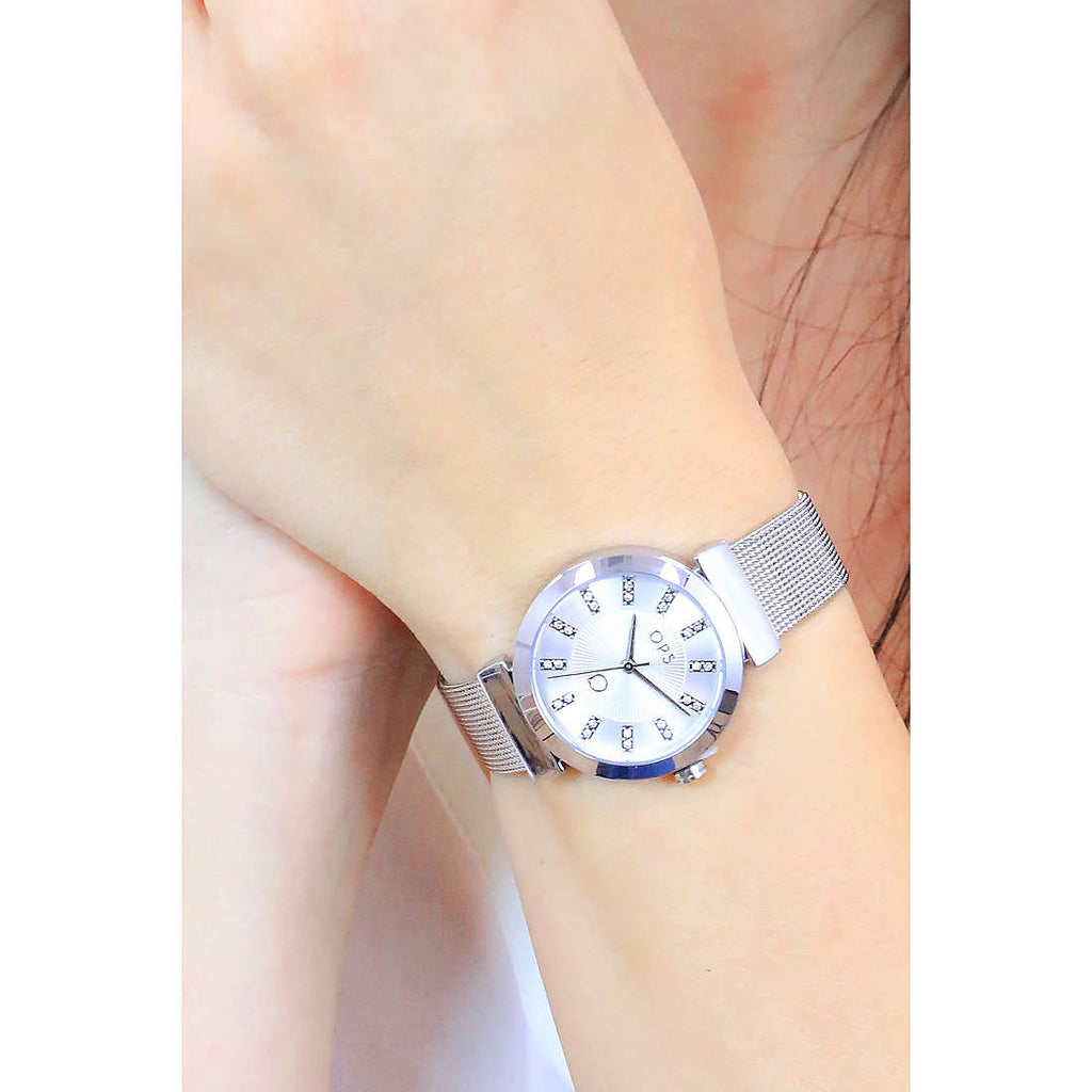 Orologio solo tempo donna in acciaio Ops Objects Florence Glam opspw-903