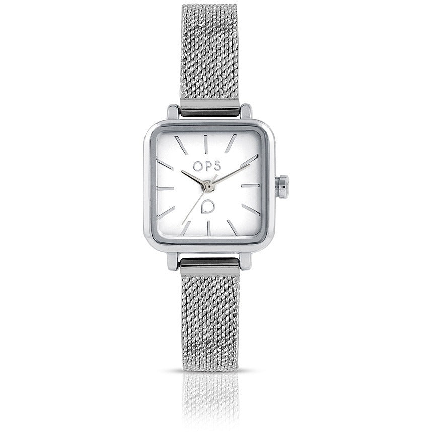 Orologio solo tempo donna in acciaio Ops Objects Serious opspw-910