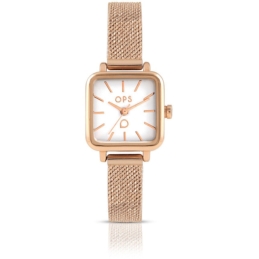 Orologio solo tempo donna in acciaio Ops Objects Serious opspw-912