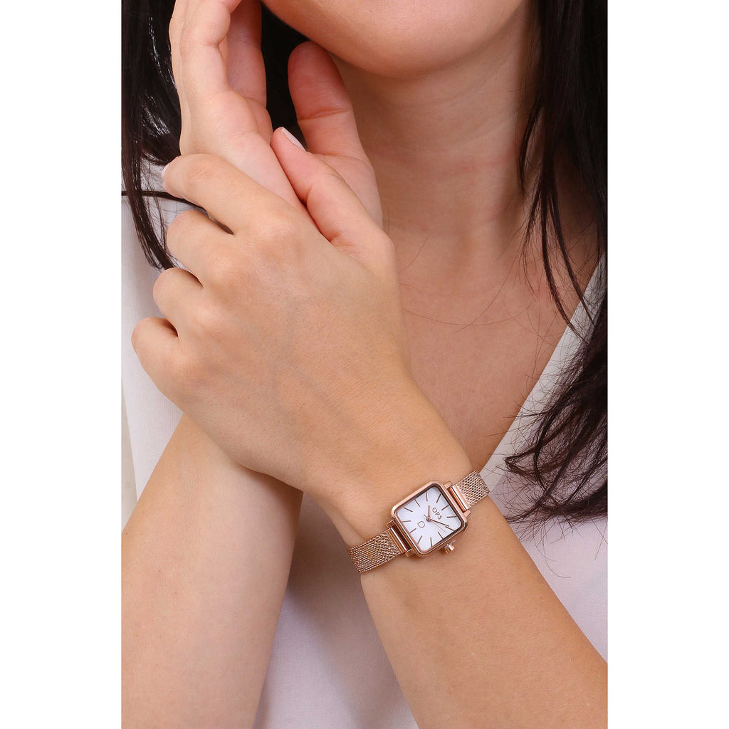 Orologio solo tempo donna in acciaio Ops Objects Serious opspw-912