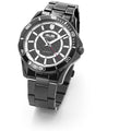 Herren-Edelstahl-Uhr in Schwarz Cesare Paciotti t4ls359