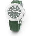 Orologio solo tempo uomo Cesare Paciotti t4st376 con cinturino in gomma verde