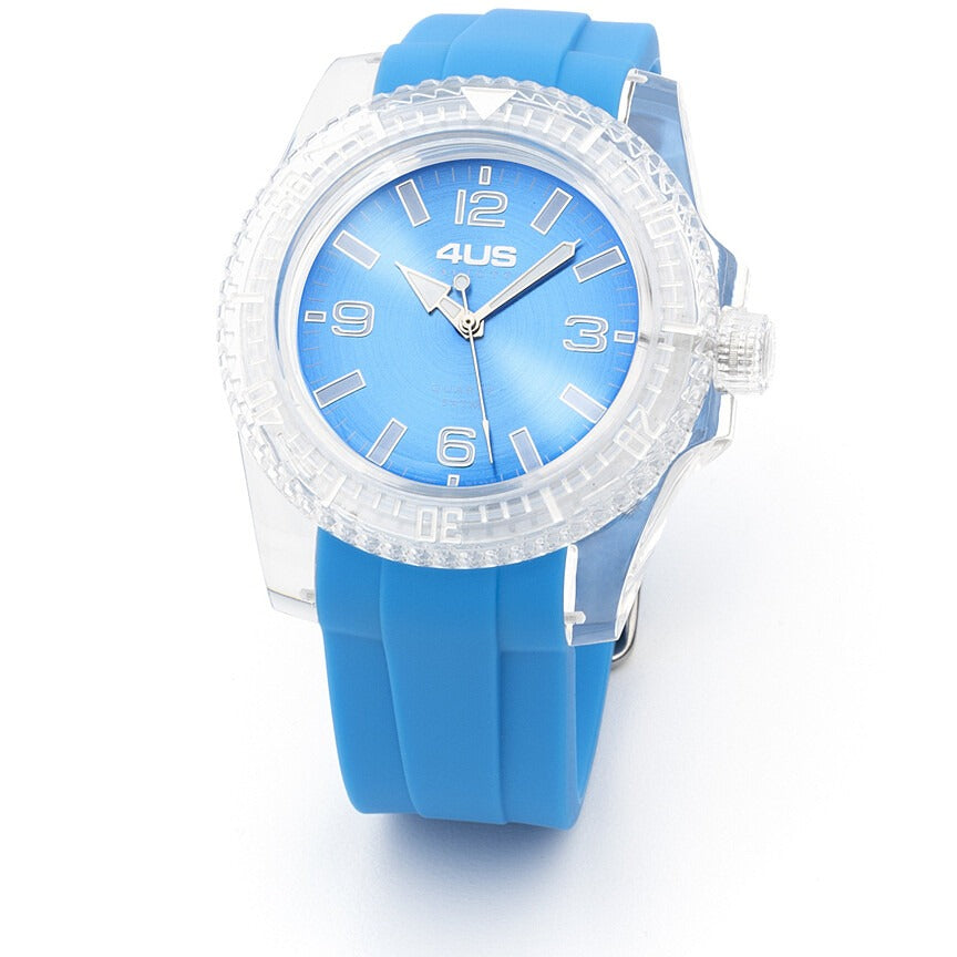 Orologio solo tempo uomo Cesare Paciotti t4st364 con cinturino in gomma blu