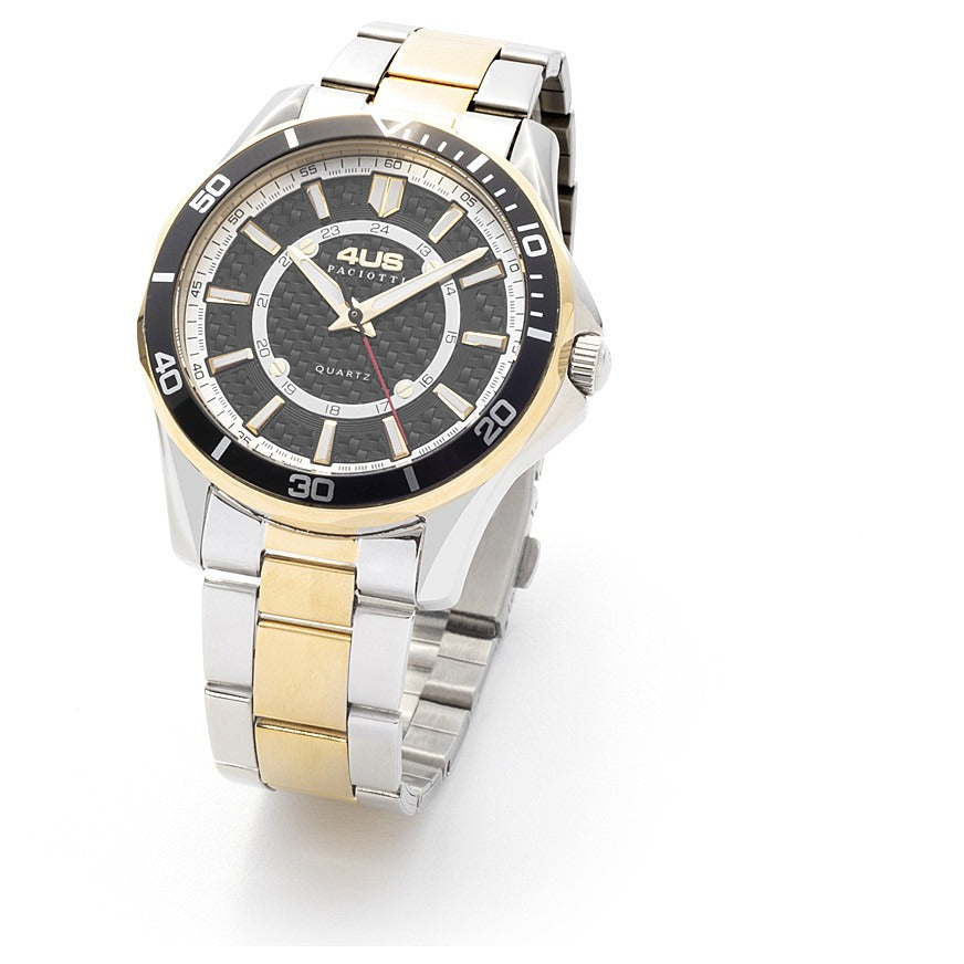 Orologio solo tempo uomo in acciaio bicolore Cesare Paciotti t4ls353