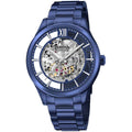 Festina Herrenuhr, 3-Zeiger, blau, Automatik, f20631/1