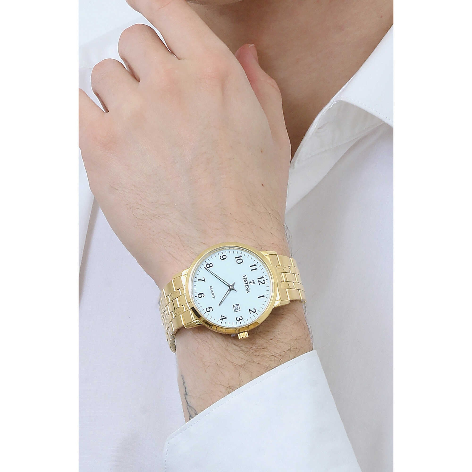 Orologio solo tempo uomo Festina Acero Classico f20513/1