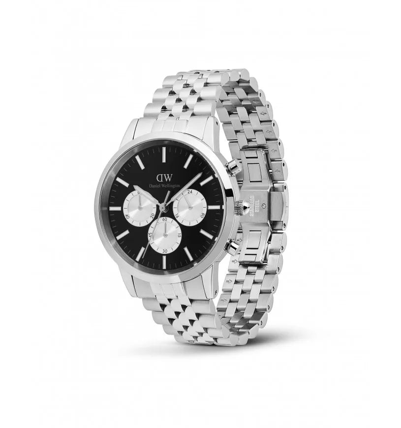 Orologio cronografo uomo Daniel Wellington Iconic Chronograph DW00100873