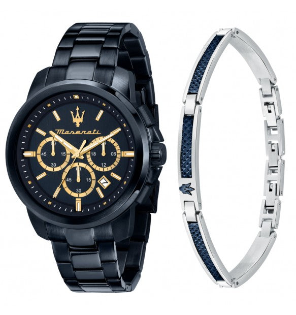 Herrenuhr Maserati Successo Geschenkset R8873621042
