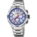 Festina Orologio Analogico Quarzo Uomo con Cinturino in Acciaio Inox F20522/1