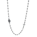 Collana Rosario in argento 50 cm Unisex