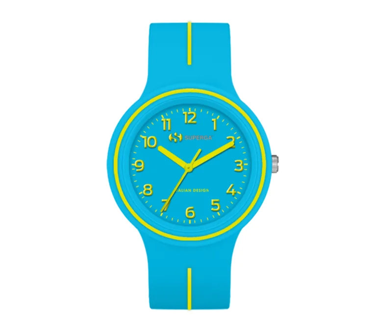Orologio Superga Silicone Small STC044 Azzurro