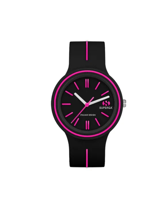 Orologio Superga Silicone Small STC069 Nero