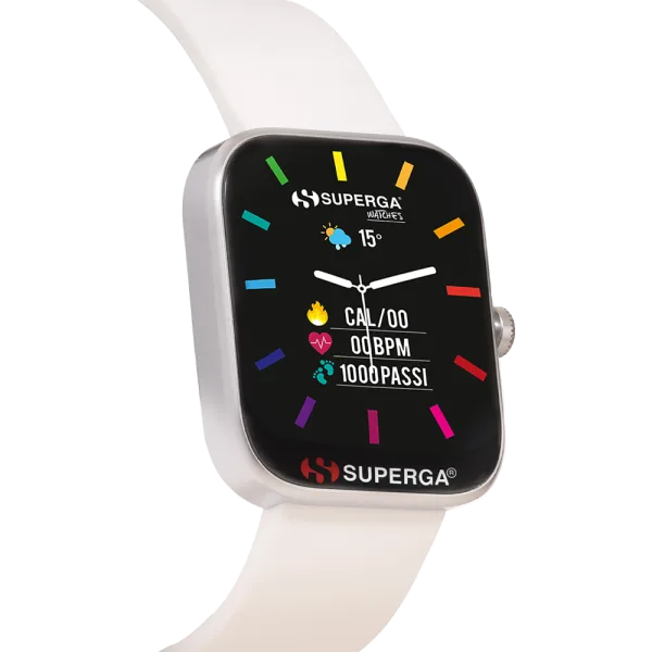 Superga Smartwatch Uniko SWT-STC002 Damenuhr mit zwei Armbändern