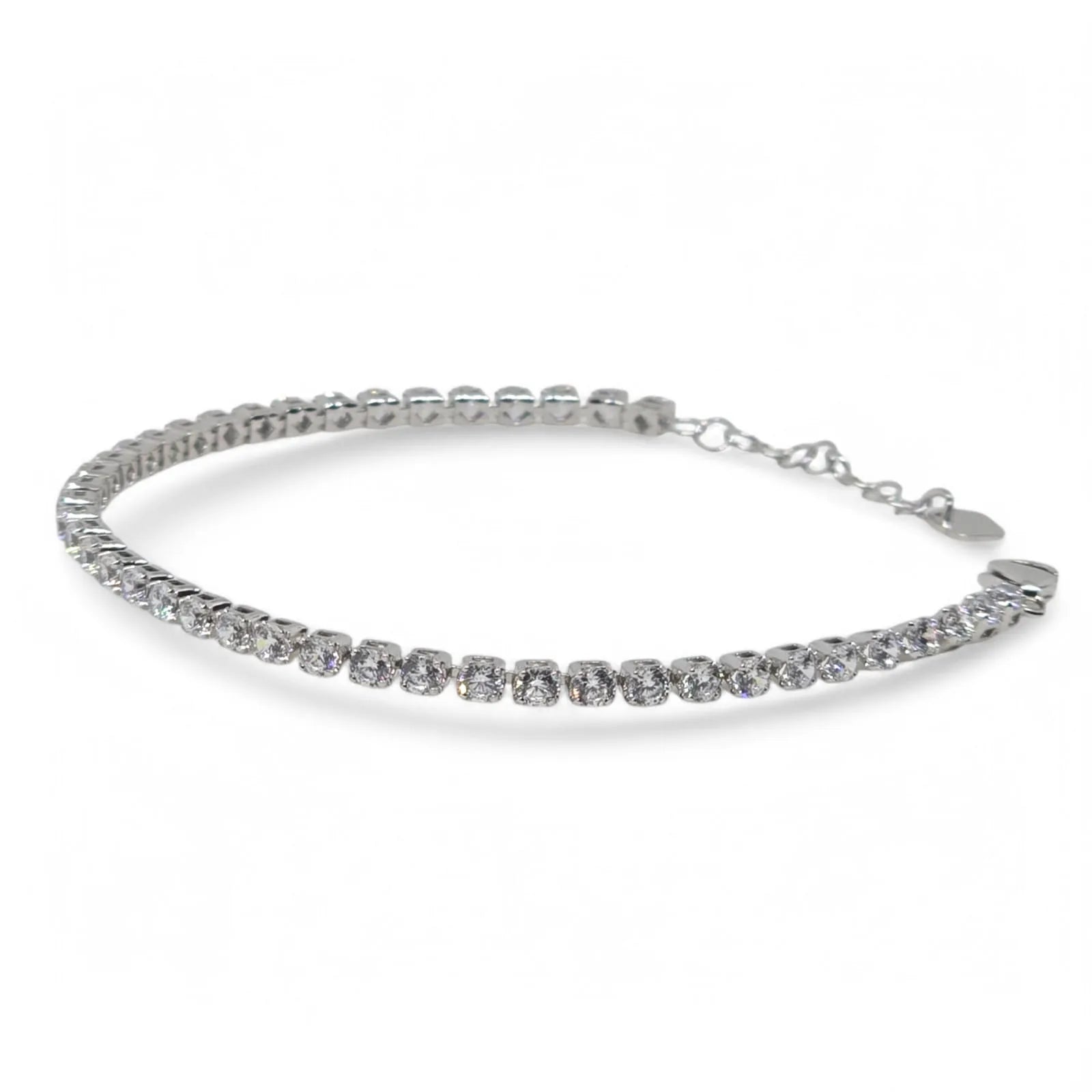 Bracciale tennis bambino in oro 9kt con zirconi bianchi Igold